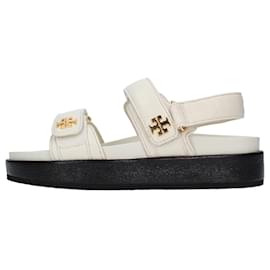 Tory Burch-Tory Burch Leather Sandals-White