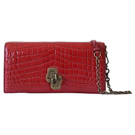 Bottega Veneta-Handbags-Red