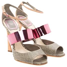 Dior-Defile Sandale mit Metallriemendetail-Andere