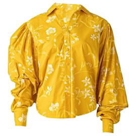 Autre Marque-Printed Shirt-Yellow