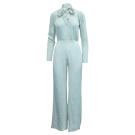 Reformation-White Maxi Jumpsuit with Open Back-White