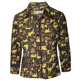 Marni-Yellow and Brown Print Shirt-Multiple colors,Other
