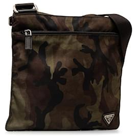 Prada-Tessuto Camouflage Crossbody Bag-Other