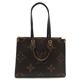 Louis Vuitton-Louis Vuitton Monogram Giant Reverse OnTheGo MM Canvas Tote Bag M45321 in Excellent condition-Other