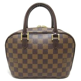 Louis Vuitton-Louis Vuitton Damier Ebene Sarria Mini Canvas Handbag N51286 in Excellent condition-Other