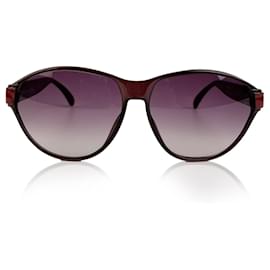 Christian Dior-Gafas de sol Optyl vintage negro burdeos Mod 2325-Negro