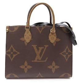 Louis Vuitton-Louis Vuitton Monogram Giant Reverse OnTheGo MM Canvas Tote Bag M45321 in Excellent condition-Other