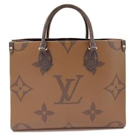 Louis Vuitton-Louis Vuitton Monogram Giant Reverse OnTheGo MM Canvas Tote Bag M45321 in Excellent condition-Other