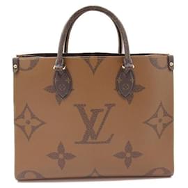 Louis Vuitton-Louis Vuitton Monogram Giant Reverse OnTheGo MM Sac cabas en toile M45321 In excellent condition-Autre