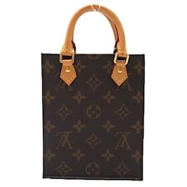 Louis Vuitton-Louis Vuitton Monogram Petit Sac Plat Canvas Tote Bag M81295 in Excellent condition-Other