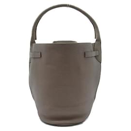 Céline-Celine Leather Big Bucket Bag Leather Handbag in Excellent condition-Other