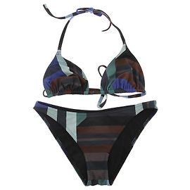 Hermès HERMES Bademode T.fr 38 Polyester Blau