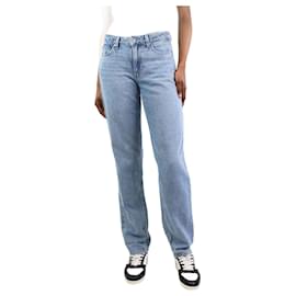 Paige Jeans-Jeans Noella azuis relaxados - tamanho UK 4-Azul