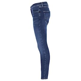 Tommy Hilfiger-Tommy Hilfiger Womens Dark Wash Skinny Jeans in Blue Cotton-Blue