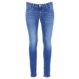Tommy Hilfiger Vaqueros ajustados de talle bajo para mujer Azul