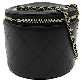 Chanel-Quilted CC Vanity Case-Other