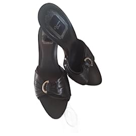 Christian Dior-Sandals-Black