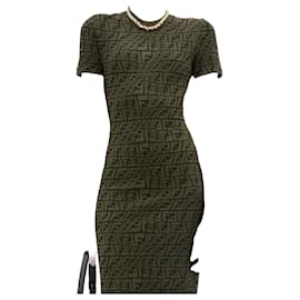 Fendi-Robes-Vert