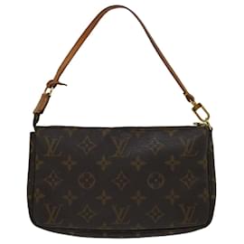 Louis Vuitton-LOUIS VUITTON Monogram Pochette Accessoires Pouch M51980 LV Auth ki4055-Monograma