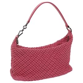 Autre Marque-BOTTEGAVENETA Hand Bag Leather Pink Auth 66720-Pink