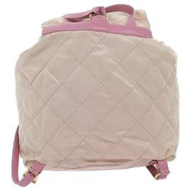 Prada-PRADA Backpack Nylon Pink Auth bs12082-Pink