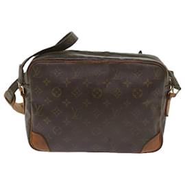 Louis Vuitton-LOUIS VUITTON Monogram Nile Shoulder Bag M45244 LV Auth 66665-Monogram