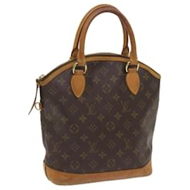 Louis Vuitton-LOUIS VUITTON Monogram Lockit Hand Bag M40102 LV Auth ep3461-Monogram
