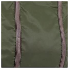 Prada-Prada Tote Bag Nylon Khaki Auth 66382-Caqui