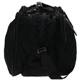 Prada-PRADA Boston Bag Nylon 2way Black Auth bs11959-Black