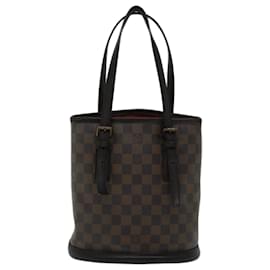 Louis Vuitton-LOUIS VUITTON Damier Ebene Marais Shoulder Bag N42240 LV Auth 66096-Other