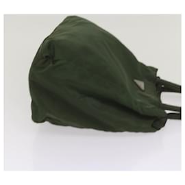 Prada-PRADA Hand Bag Nylon Green Auth bs12016-Green