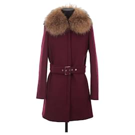 Claudie Pierlot-Wool coat-Brown