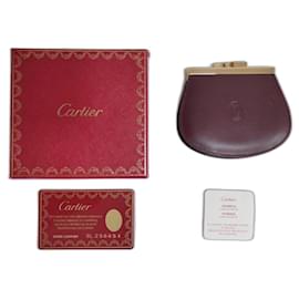 Cartier-Portamonete, portafogli, astucci-Bordò