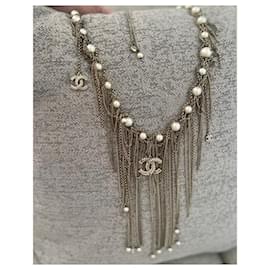 Chanel-Halsketten-Silber