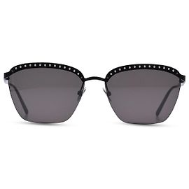 Alaïa Alaia Women Rectangle Black Sunglass AA0039S-00159 Black