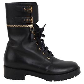 Sergio Rossi Leather boots Black