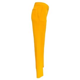 Autre Marque-Stella McCartney Amber Yellow Slit Front Pants-Yellow