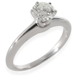 Tiffany & Co-TIFFANY & CO. 6 Prong Engagement Ring in Platinum I/VS2 0.80 ctw-Other