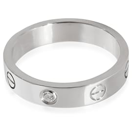 Cartier-Cartier Love Band in 18K white gold 0.02 ctw-Other