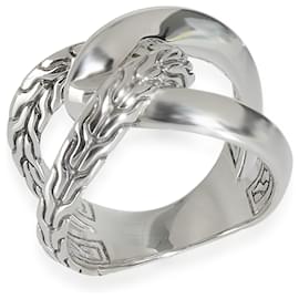 Autre Marque-John Hardy Classic Chain Knife Edge Ring aus Sterlingsilber-Andere