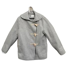 Lacoste-Lacoste coat size 36-Grey