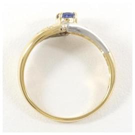 Autre Marque-18K & Platinum Sapphire Ring-Other