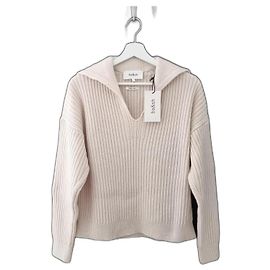 Pull en laine et cachemire écru Cauis de Ba&sh Écru