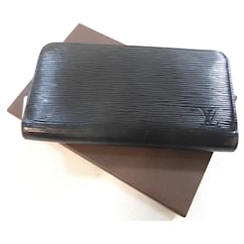 Louis Vuitton-Zippy Epi Leather Black - CA5122-Black