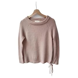 BA&SH Minus beige Wollpullover Beige