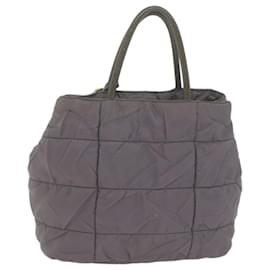 Prada-PRADA Hand Bag Nylon Purple Auth 66501-Purple