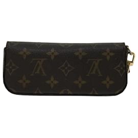 Louis Vuitton-LOUIS VUITTON Monogram Pochette Lagoon Glasses Case M60008 LV Auth am5810-Monogram