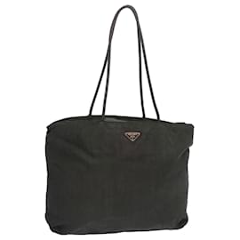 Prada-PRADA Tote Bag Nylon Khaki Auth bs12022-Khaki