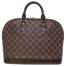 Louis Vuitton-LOUIS VUITTON Damier Ebene Alma Hand Bag N51131 LV Auth 66456-Other