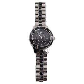 Dior Christal Silberuhr Silber